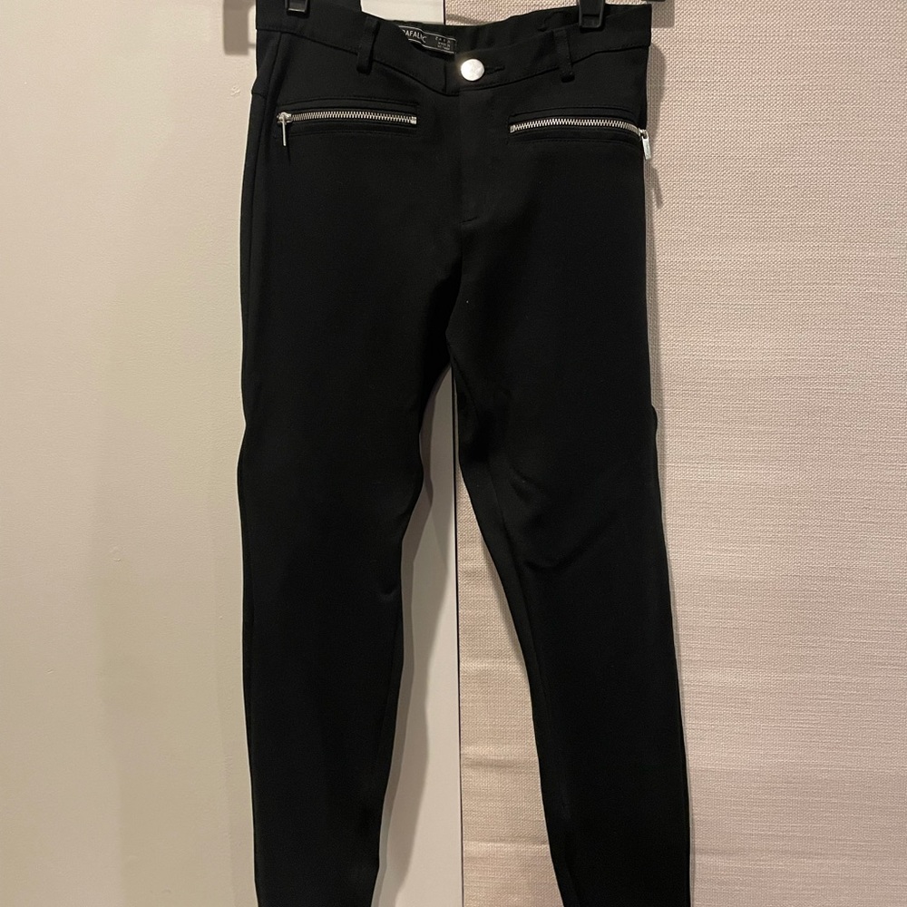 Zara Black Stretchy Slacks